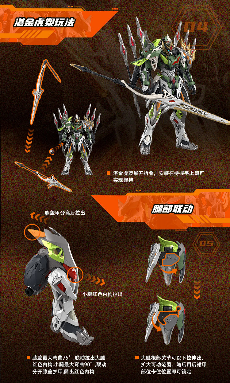 Motor Nuclear MNP-XH17 Ma Chao model kit - backpack and shoulder configurations