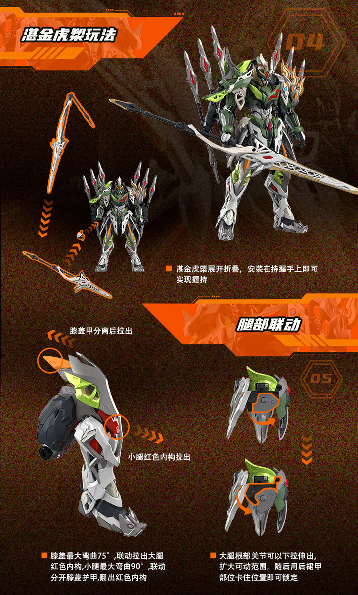 Motor Nuclear MNP-XH17 Ma Chao model kit - backpack and shoulder configurations