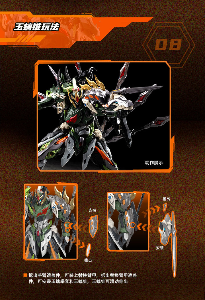 Motor Nuclear MNP-XH17 Ma Chao model kit - accessory configurations