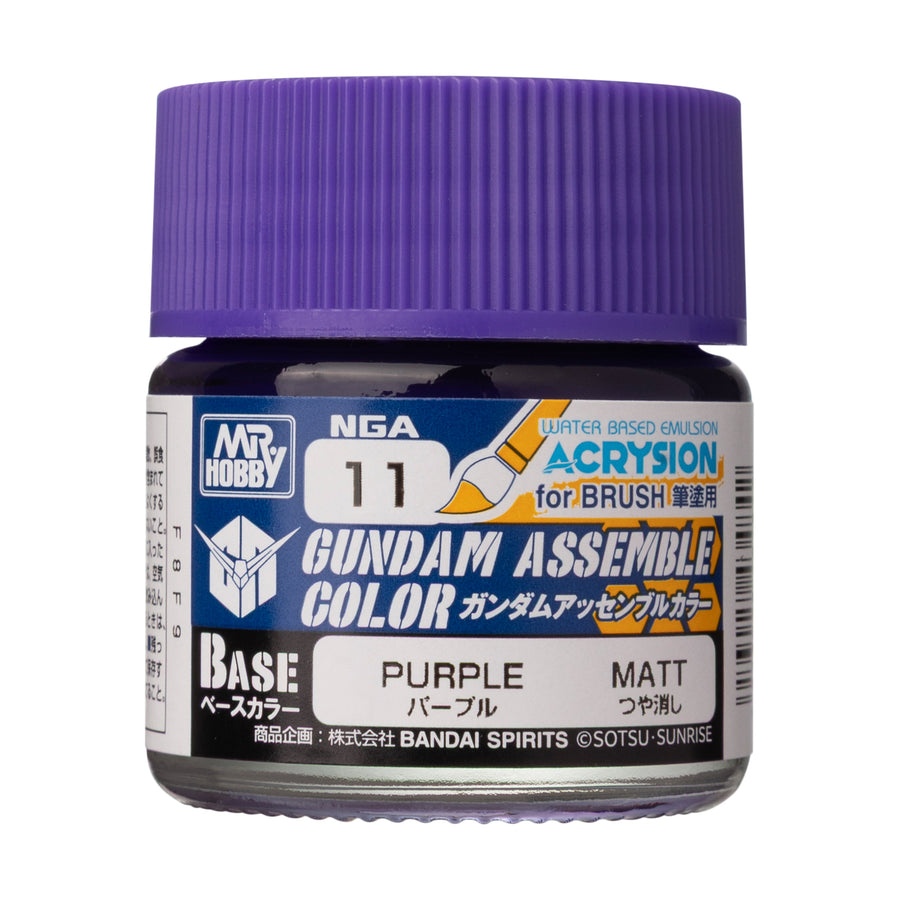 MR HOBBY - GSI Creos Gundam Assemble Color Purple 10ml NGA11 - bottle