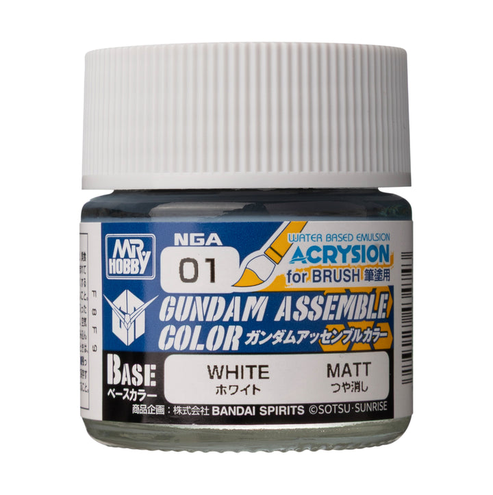 Mr Hobby NGA01 Gundam Assemble Color White 10ml bottle