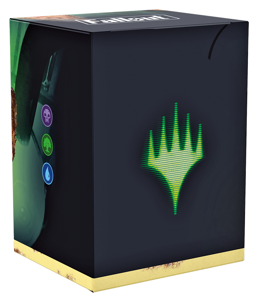 Magic The Gathering Fallout Mutant Menace included deck box view 1