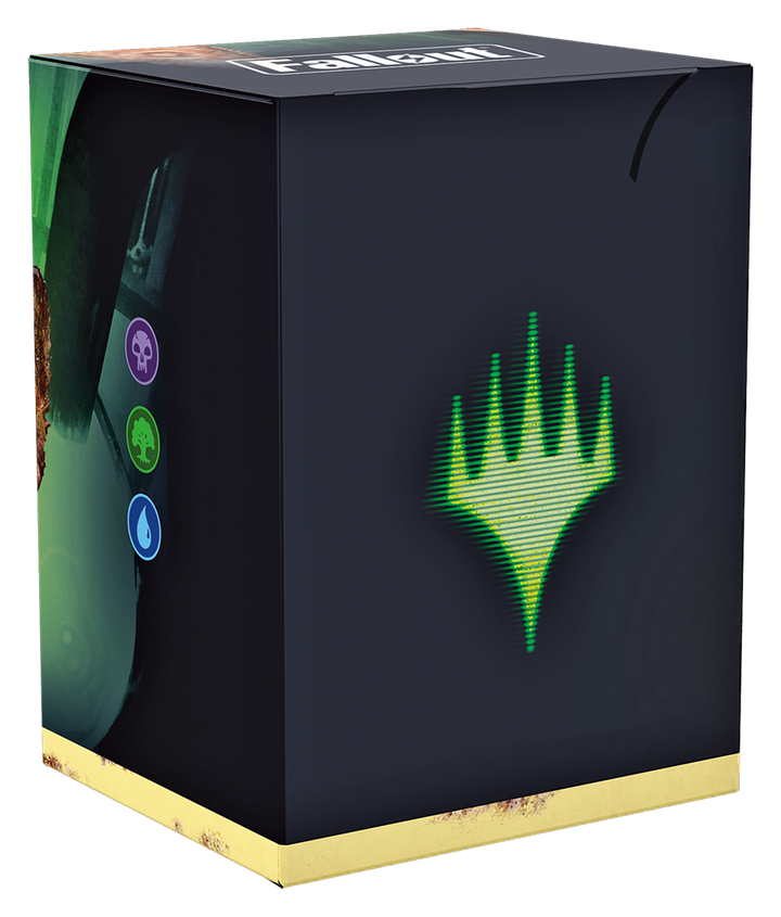 Magic The Gathering Fallout Mutant Menace included deck box view 1