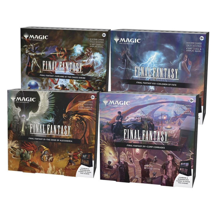 Magic the Gathering - Final Fantasy Holiday Release Scene Box (4 Decks Per Display)