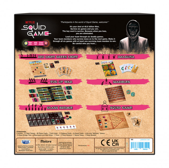 Netflix Squid Game Strategy Games