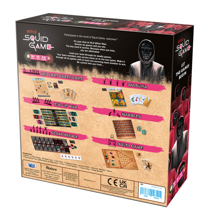 Netflix Squid Game Strategy Games