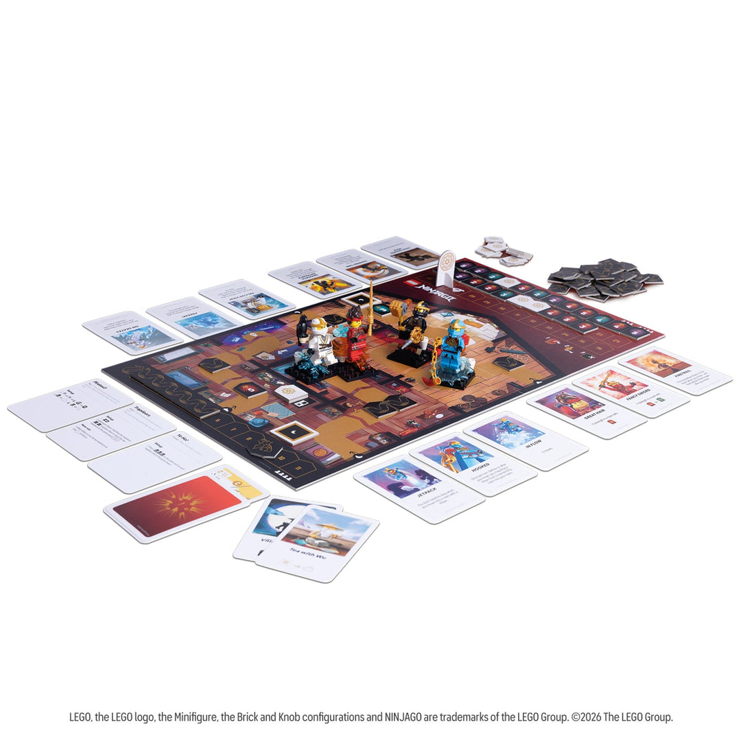 LEGO Ninjago Destiny's Bounty Adventures game setup