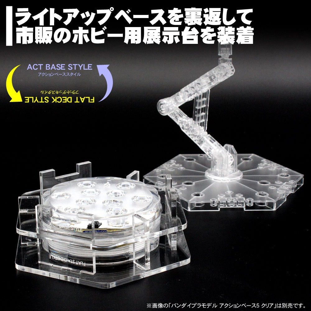 GUNDAM - Figure Stage Light Up Base AB5 LED Bundled Set [PRE-ORDER]