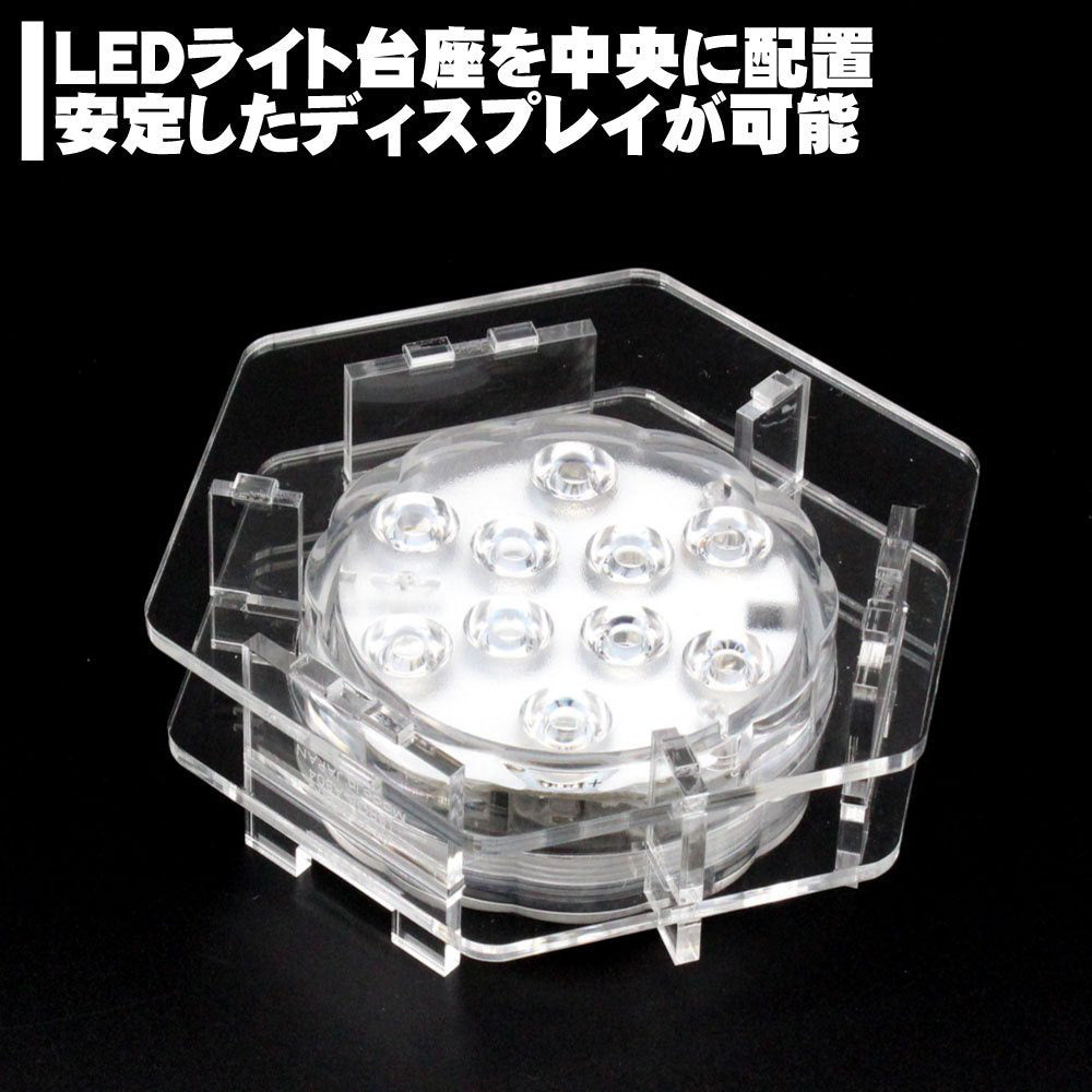 GUNDAM - Figure Stage Light Up Base AB5 LED Bundled Set [PRE-ORDER]