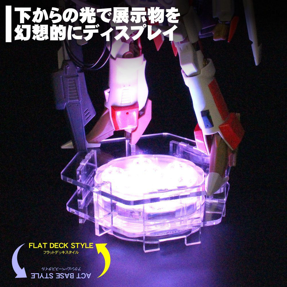 GUNDAM - Figure Stage Light Up Base AB5 LED Bundled Set [PRE-ORDER]