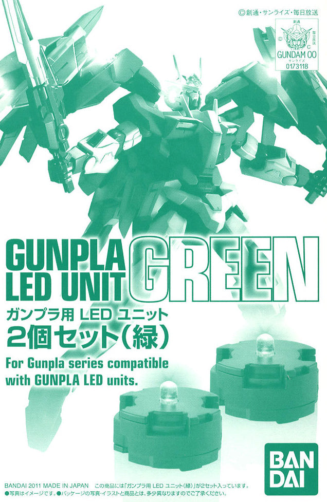 GUNDAM - LED Unit 2pc (Green)