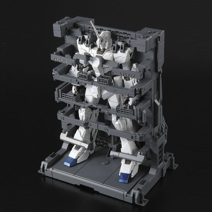 GUNDAM - MG 1/100 Unicorn Gundam HD Colour + MS Cage