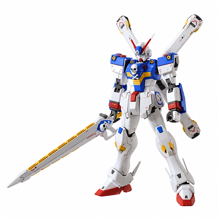 P-Bandai 1/100 MG Crossbone Gundam X-3 Ver.Ka front product view