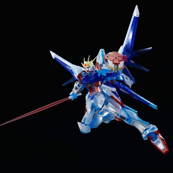P-Bandai 1/144 RG Build Strike Gundam Full Package (RG System Image Color) - Beam saber action pose