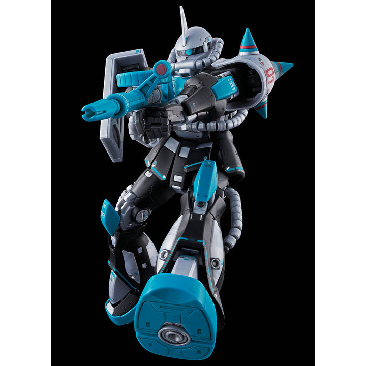 P-Bandai 1/144 RG MS-06S Zaku II (Hatsune Miku Ver.) - Zaku Machine Gun action pose