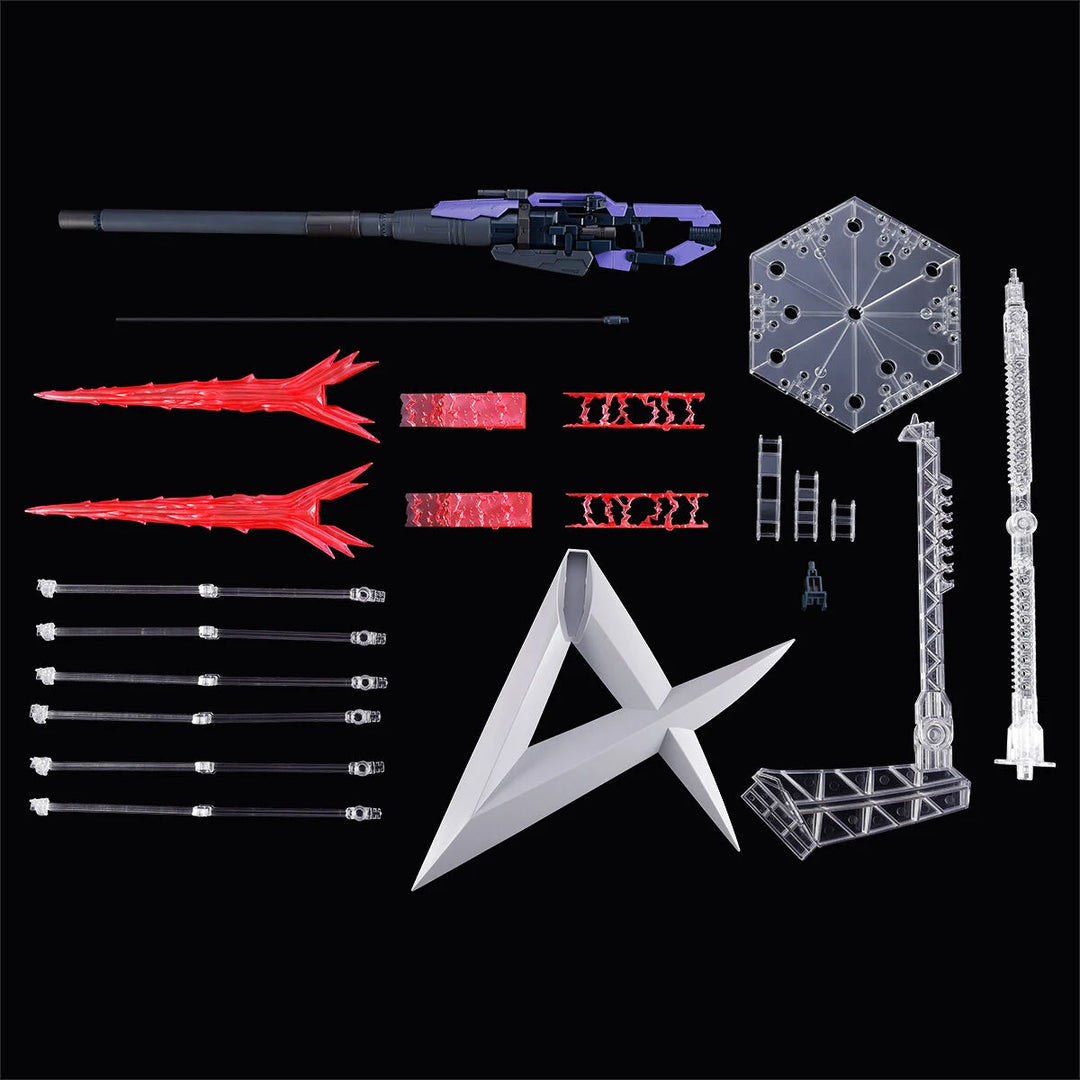 GUNDAM - P-Bandai RG 1/144 Hi-nu Gundam Hyper Mega Bazooka Launcher (Novel ver.) & Funnel Display Set [PRE-ORDER]