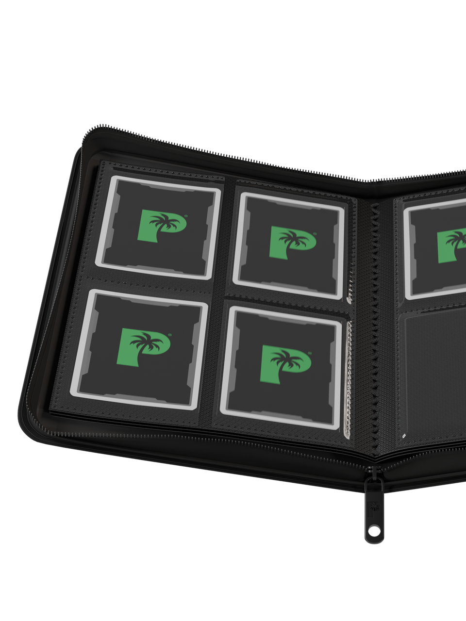 Palms Off Collector’s Series 4 Pocket Zip Binder (Black) - product detail