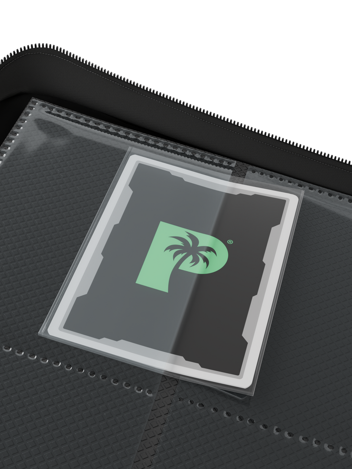 Palms Off Collector’s Series 4 Pocket Zip Binder (Black) - product detail