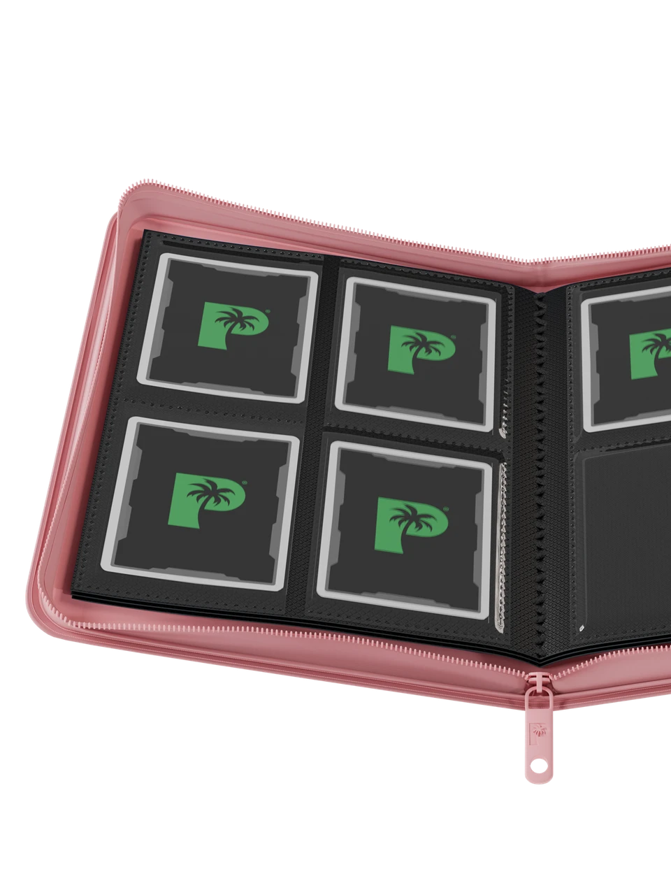 Palms Off Collector’s Series 4 Pocket Zip Binder (Pink) - product detail