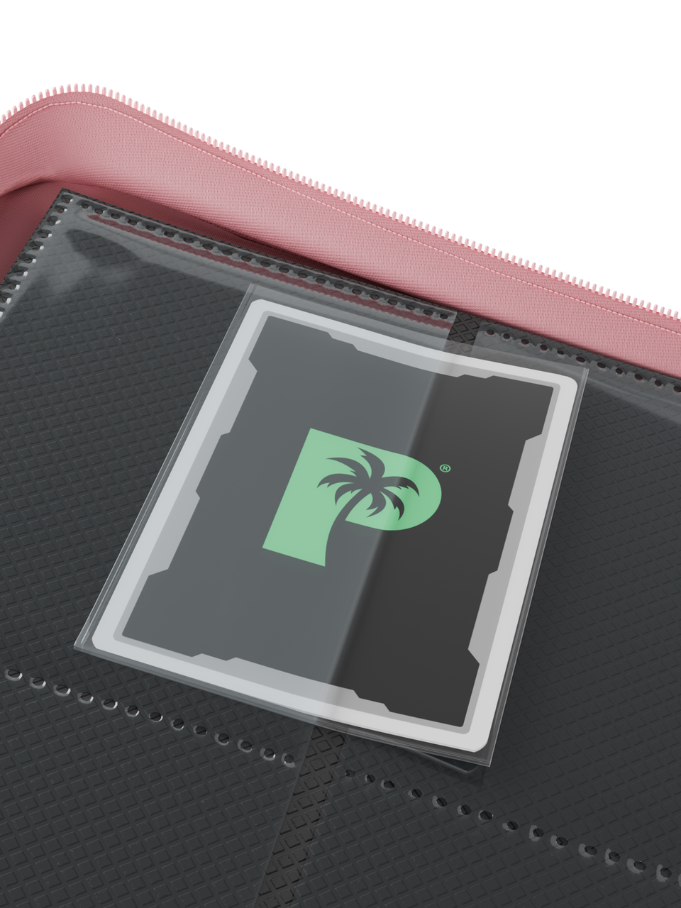 Palms Off Collector’s Series 4 Pocket Zip Binder (Pink) - product detail
