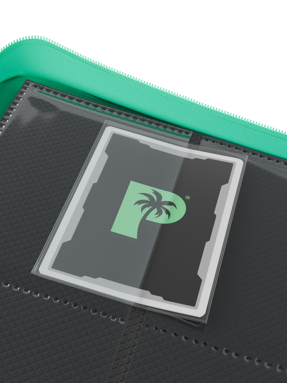 Palms Off Collector’s Series 9 Pocket Zip Binder (Turquoise) - product detail