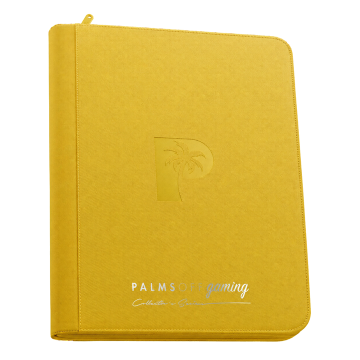 Palms Off - Collector’s Series 9 Pocket Zip Binder (Yellow)
