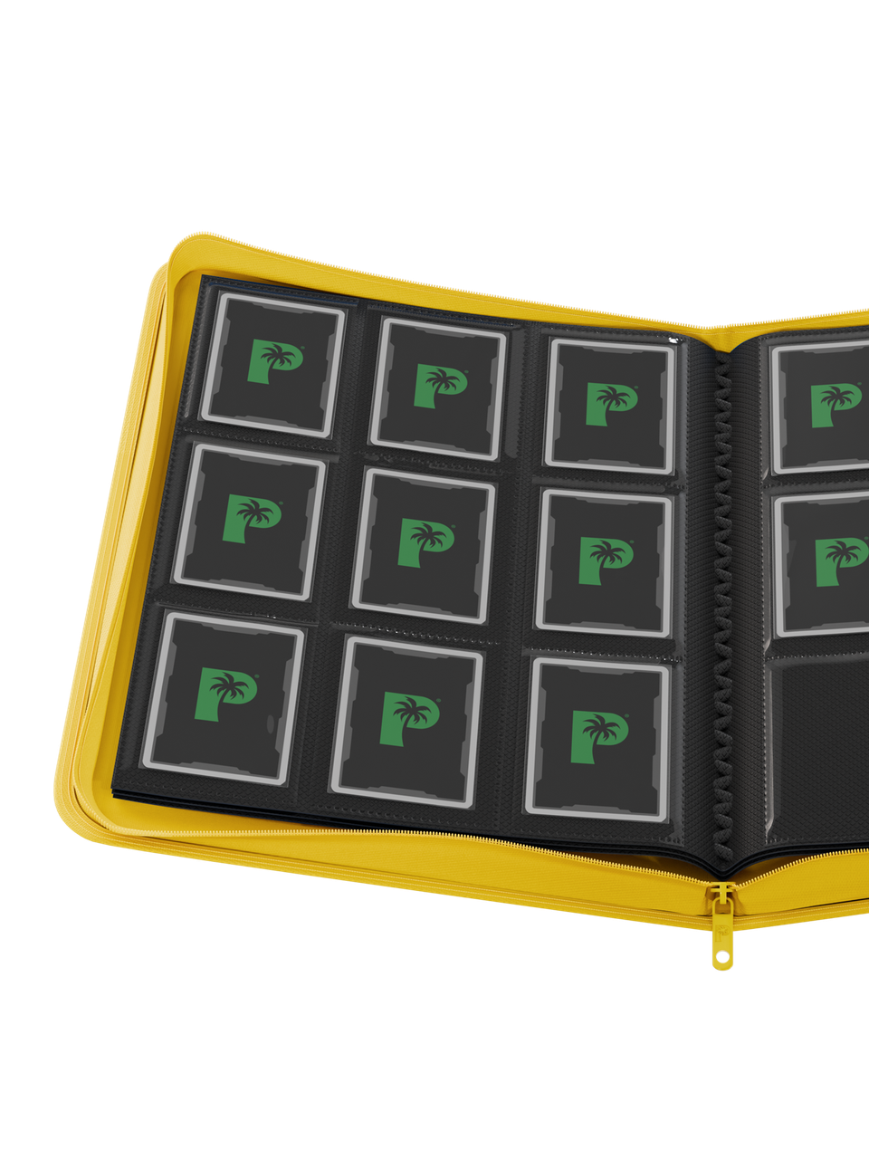 Palms Off Collector’s Series 9 Pocket Zip Binder (Yellow) - product detail