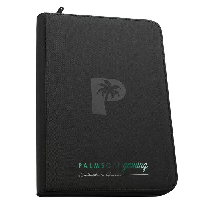 Palms Off - Collector’s Series Top Loader Zip Binder (Black)
