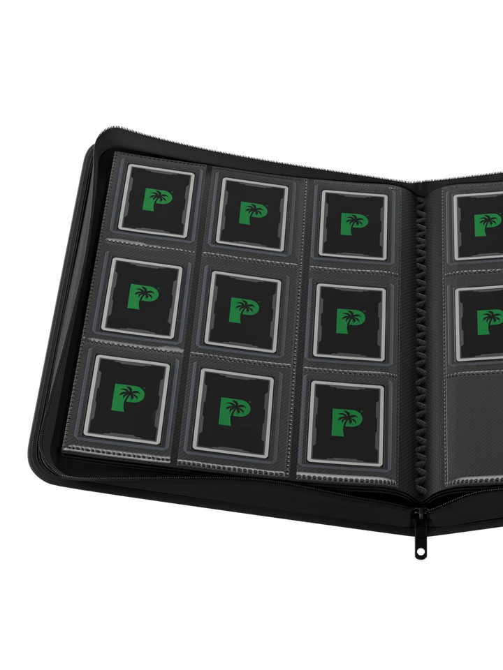 Palms Off Collector’s Series Top Loader Zip Binder (Black) - product detail