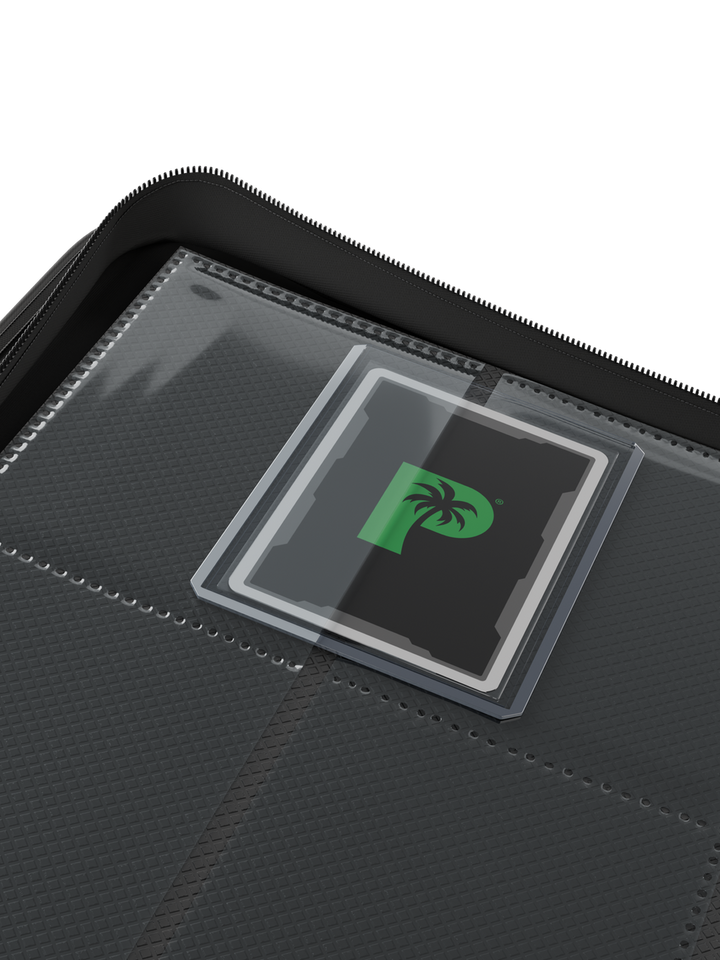 Palms Off Collector’s Series Top Loader Zip Binder (Black) - product detail