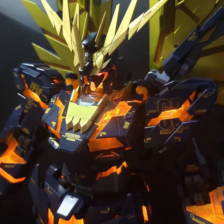 Kosmos - Remote + LED Unit (Yellow) Body Only for PG 1/60 Unicorn Gundam 2 Banshee Norn