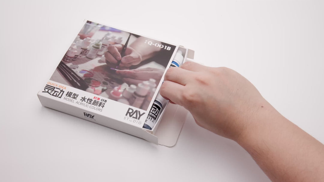 Ray Studio Water Based Acrylic-Colors Model Paint