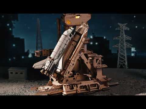 ROKR Space Shuttle 3D Wooden Puzzle LKA02 [PRE-ORDER]