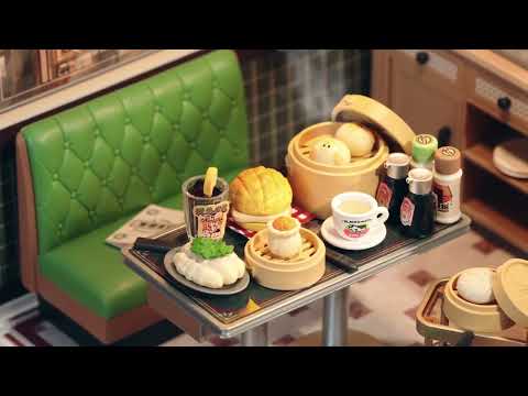 Rolife Hong Kong Bites Cafe DIY Miniature House DW021
