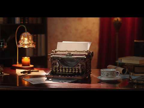 ROKR Mechanical Typewriter Wooden 3D Puzzle LK703C (Magic Version) [PRE-ORDER]