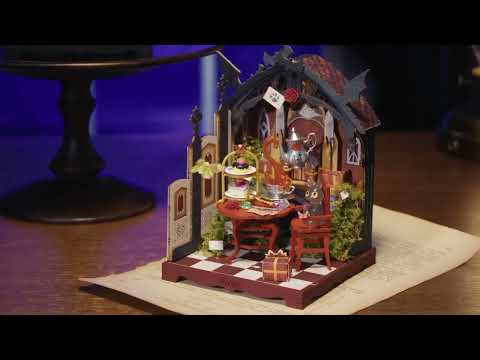 Rolife Rosa Salon DIY Miniature House DS055 official product video