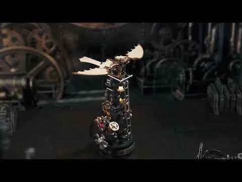 ROKR Da Vinci's Flutter Wing Mechanical 3D Puzzle CGL02 - Official Product Video