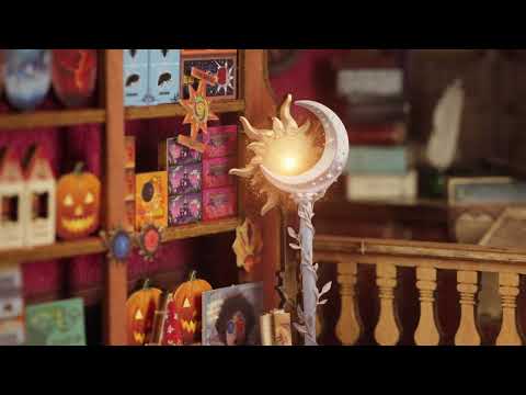 Rolife Whisper Magic Shop DIY Book Nook TGB22 official product video