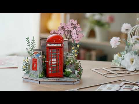 Rolife Blossom Book Booth 3D Wooden Puzzle TGS05 [PRE-ORDER]