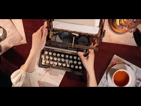ROKR  Mechanical Typewriter Wooden 3D Puzzle LK703B (Classic Version) [PRE-ORDER]