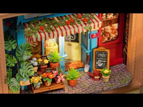 Rolife Fluffy Cat Bakery 3D Wooden Puzzle DP001