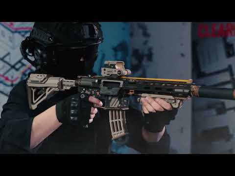 ROKR M416 Carbine 3D Wooden Puzzle LQB02