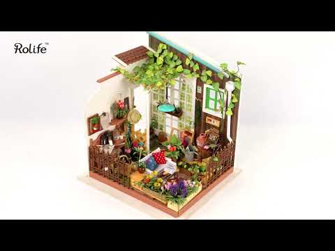 Rolife Miller's Garden DIY Miniature House Kit DG108