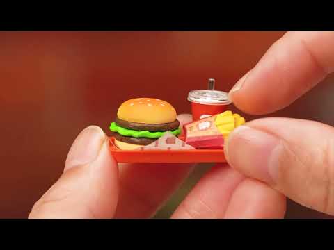 Rolife Yum Yum Burgers DIY Plastic Miniature House DW010