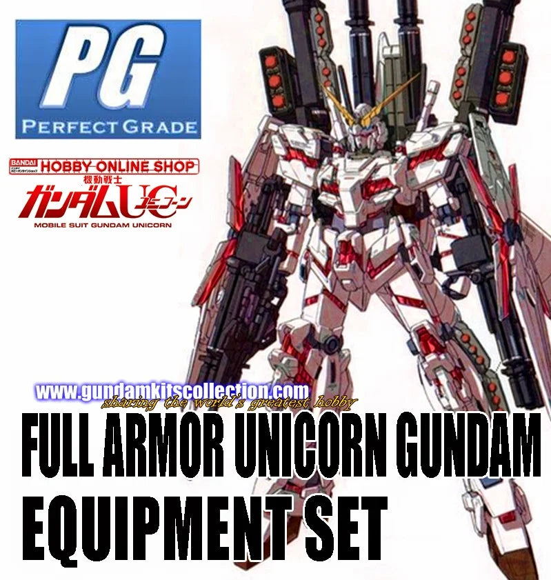 GUNDAM - P-Bandai: PG 1/60 Unicorn Gundam Full Armor Equipment Set [PRE-ORDER]