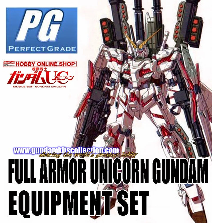 GUNDAM - P-Bandai: PG 1/60 Unicorn Gundam Full Armor Equipment Set [PRE-ORDER]