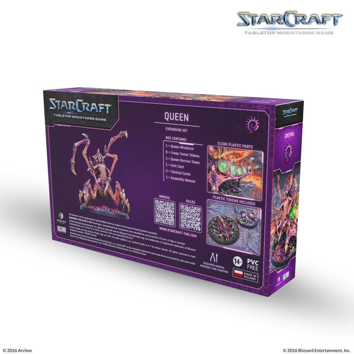 Starcraft Miniatures Games: Zerg - Queen - Expansion Set [PRE-ORDER]