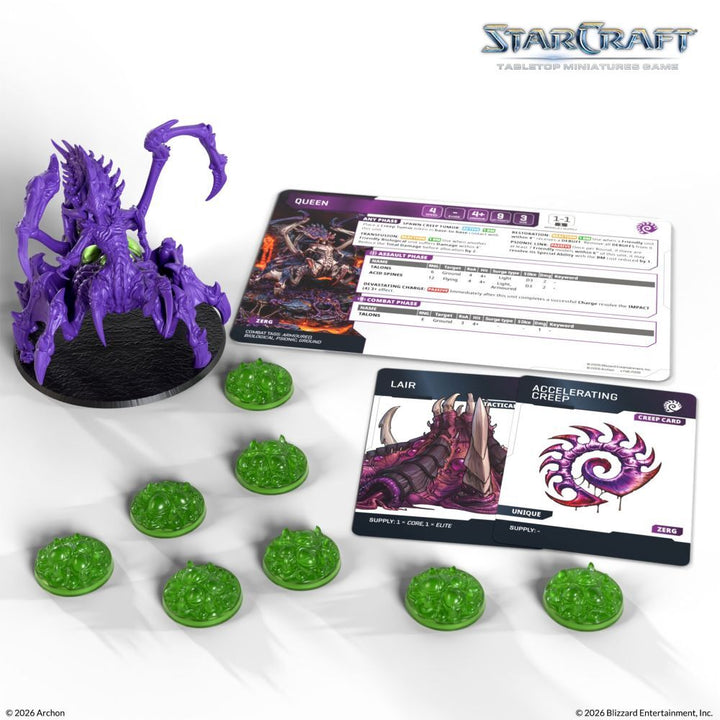 Starcraft Miniatures Games: Zerg - Queen - Expansion Set [PRE-ORDER]