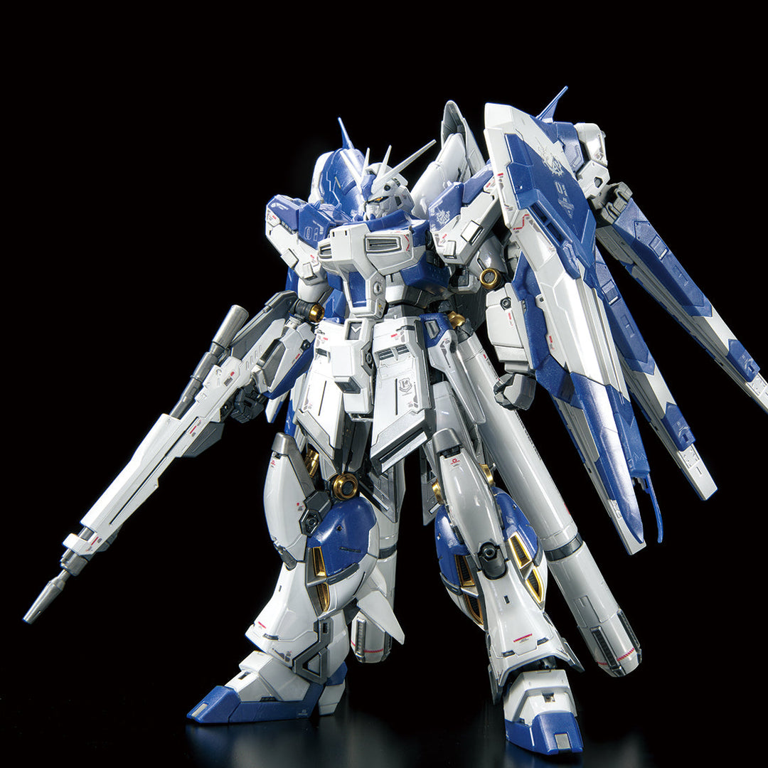 GUNDAM -  1/144 Gundam Base RG hi-nu Gundam [Titanium Finish]