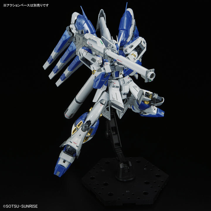 GUNDAM -  1/144 Gundam Base RG hi-nu Gundam [Titanium Finish]